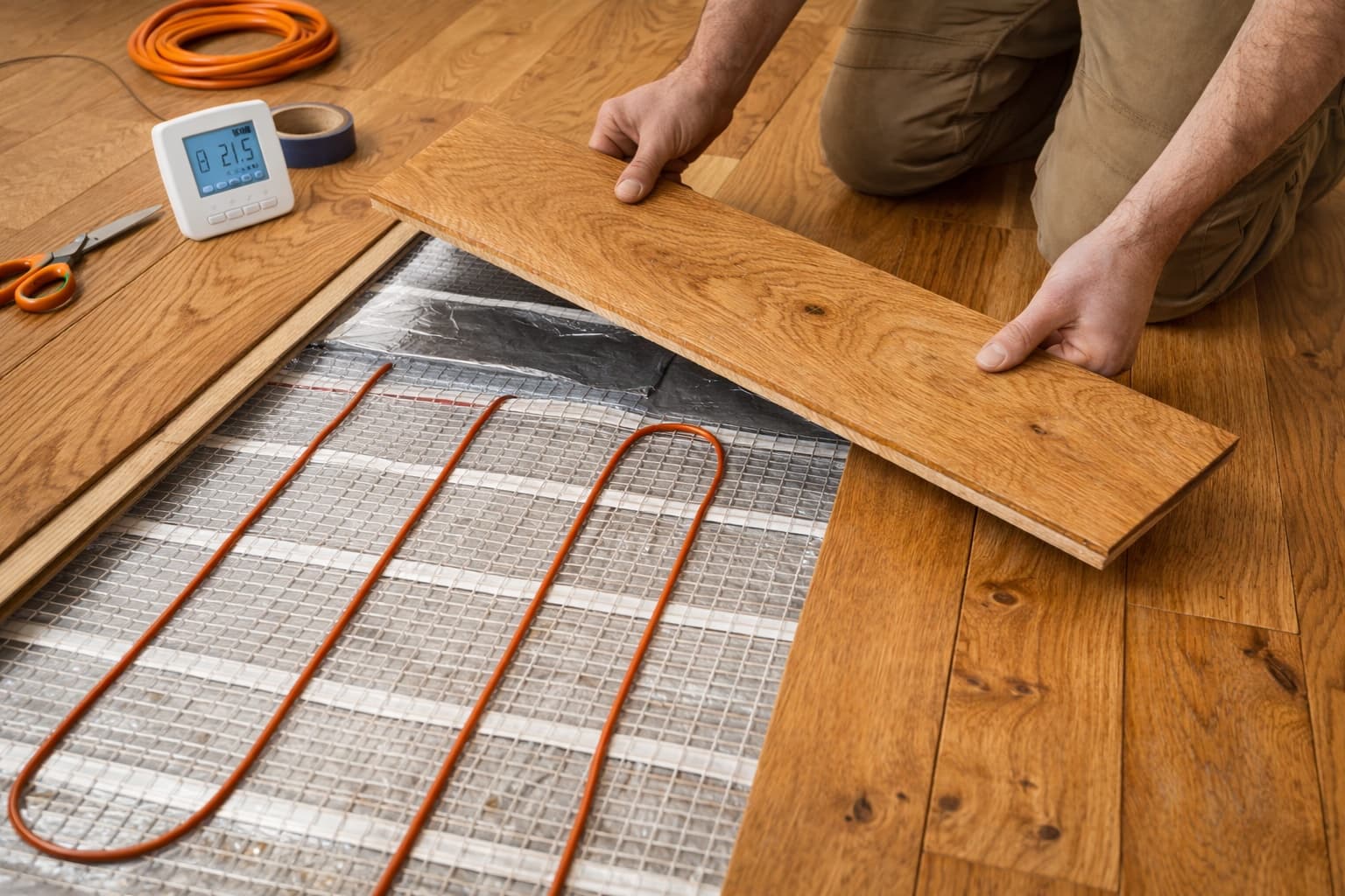 Siltās grīdas un parkets - viss, kas jāzina